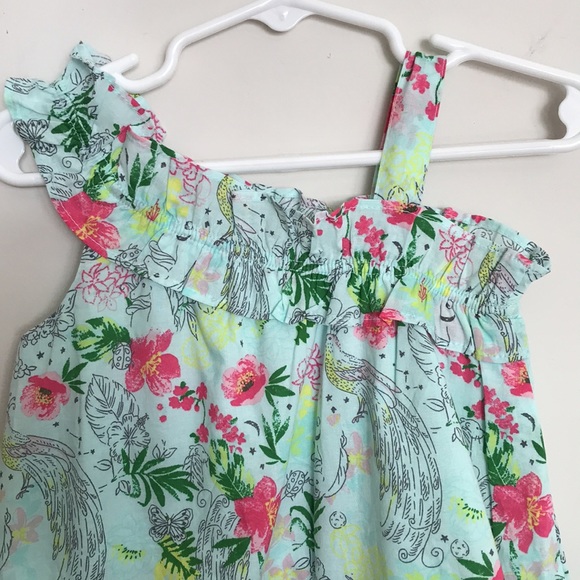 Tommy Bahama girl Floral Tropical print summer dress. - Picture 2 of 7